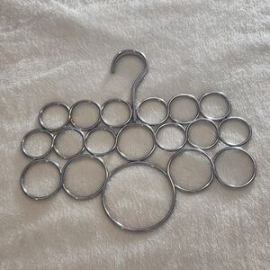 Silver Metal Scarf Hanger
